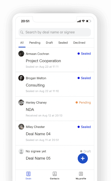 Seal the Deal Seal the Deal app screenshot